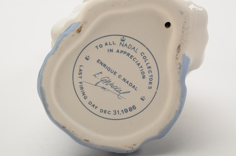 Enrique Nadal Young Girl Figurine