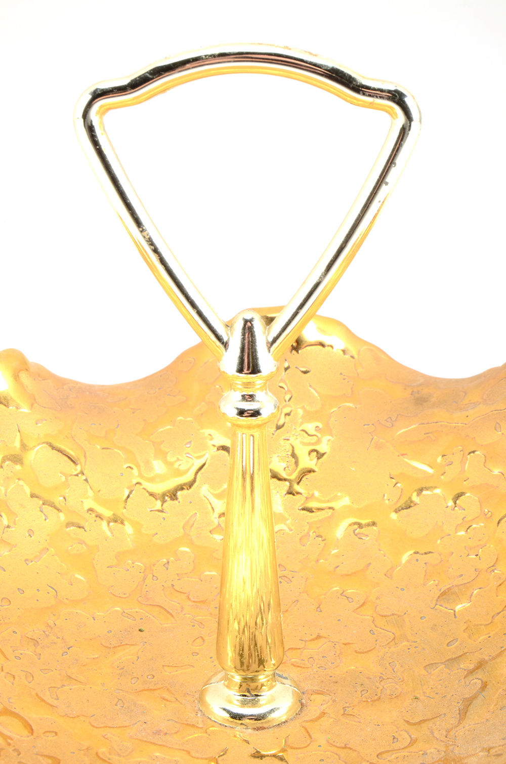 1950's Holley Rose "Weeping Bright" 22K Gold Candy Dish