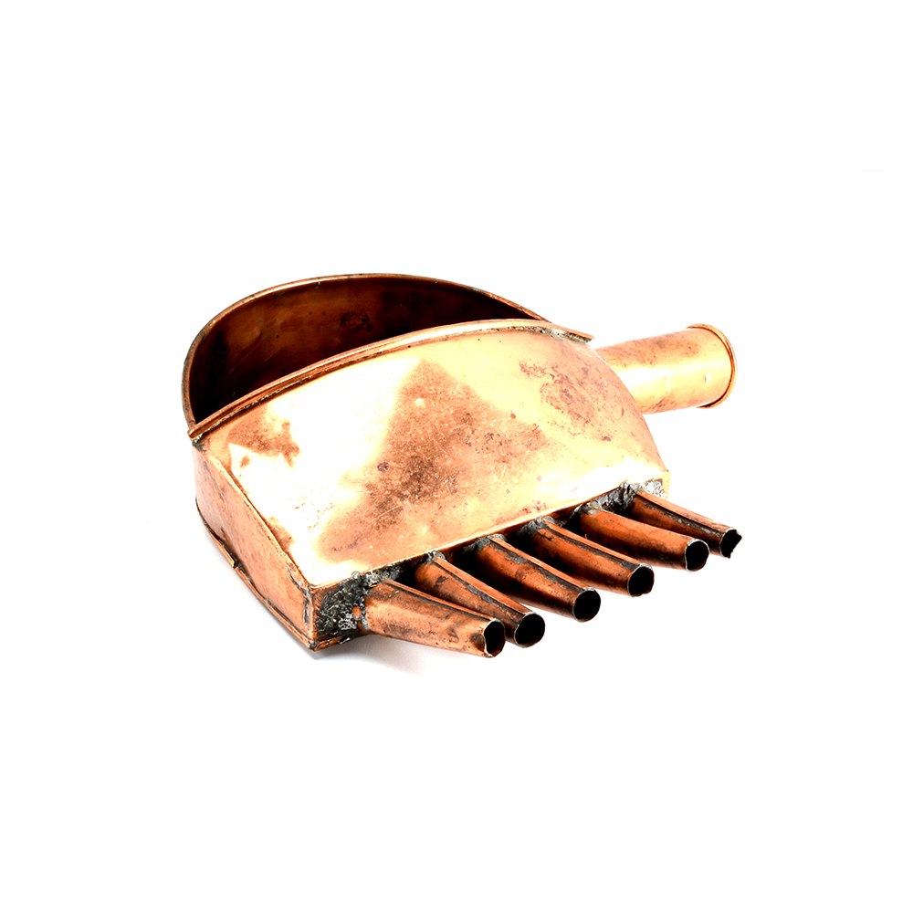 Antique Copper Candy Funnel