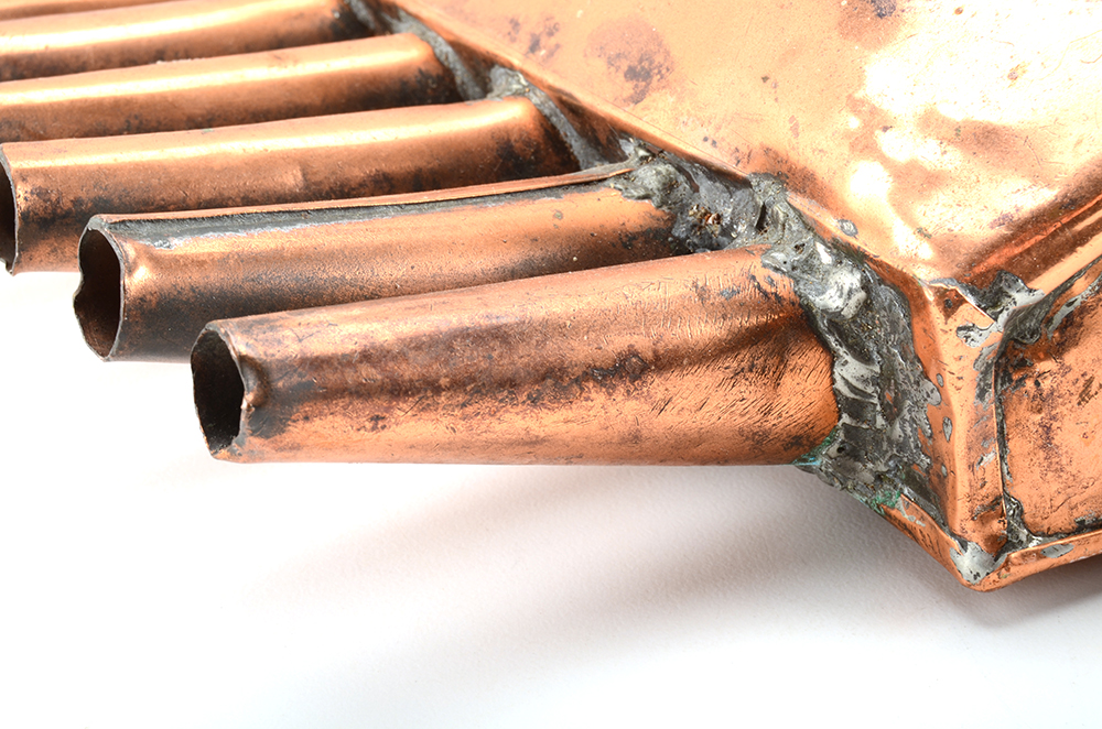 Antique Copper Candy Funnel