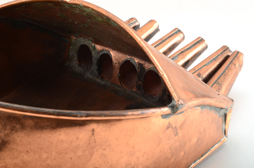 Antique Copper Candy Funnel