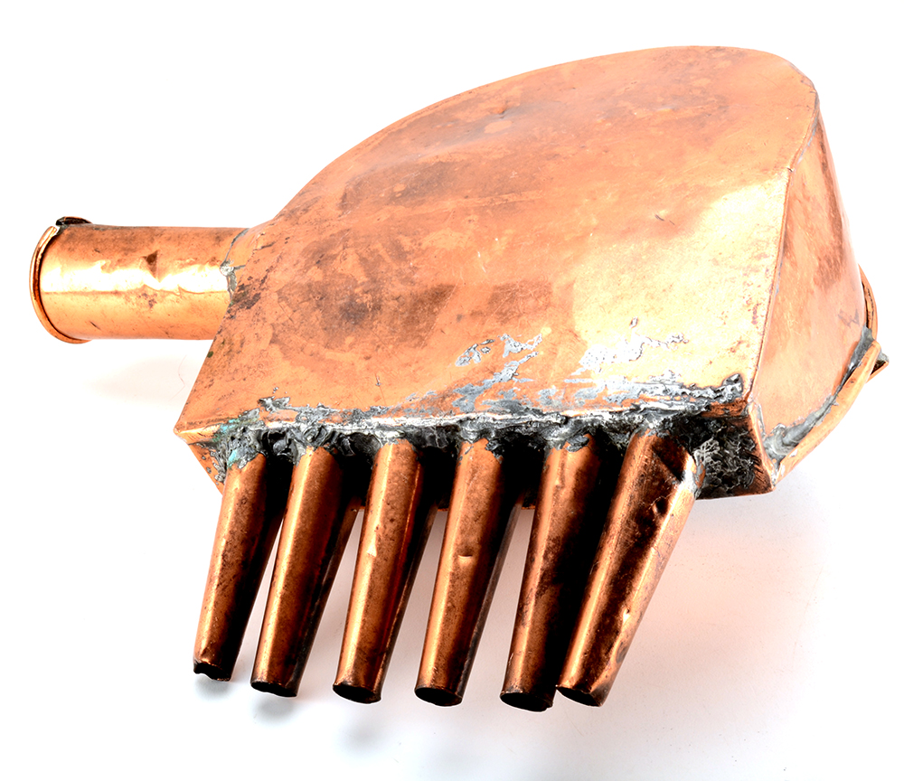 Antique Copper Candy Funnel