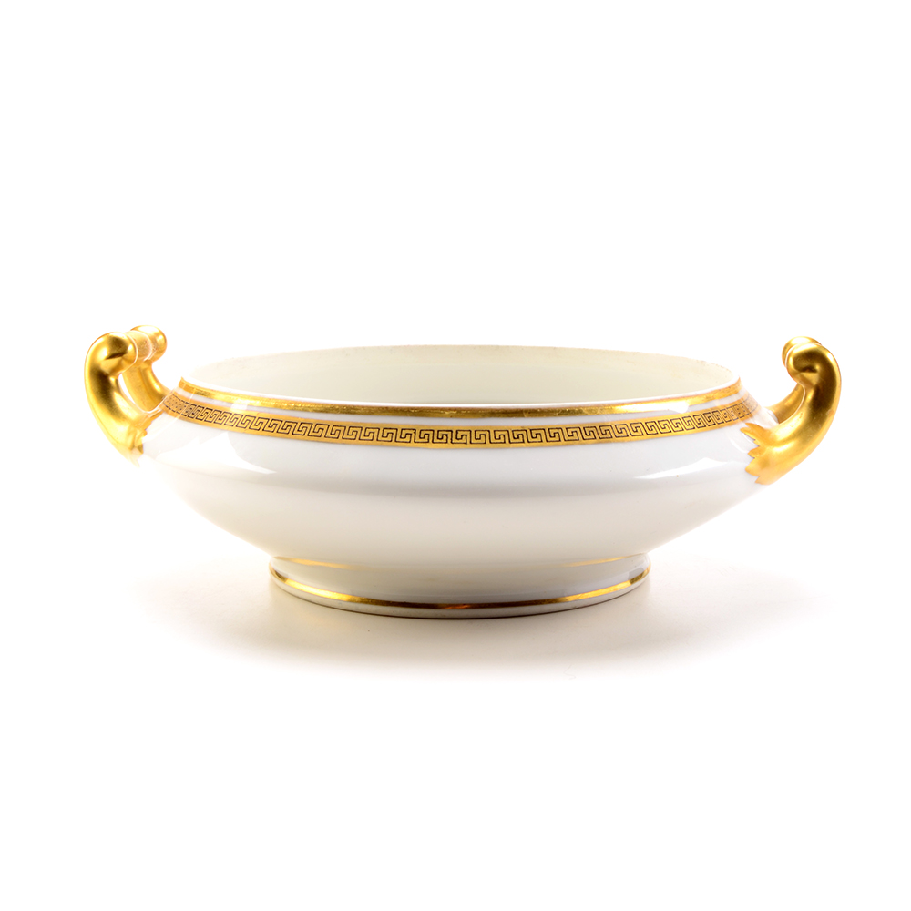 Antique PL M. Redon Limoges Bowl with Lustre