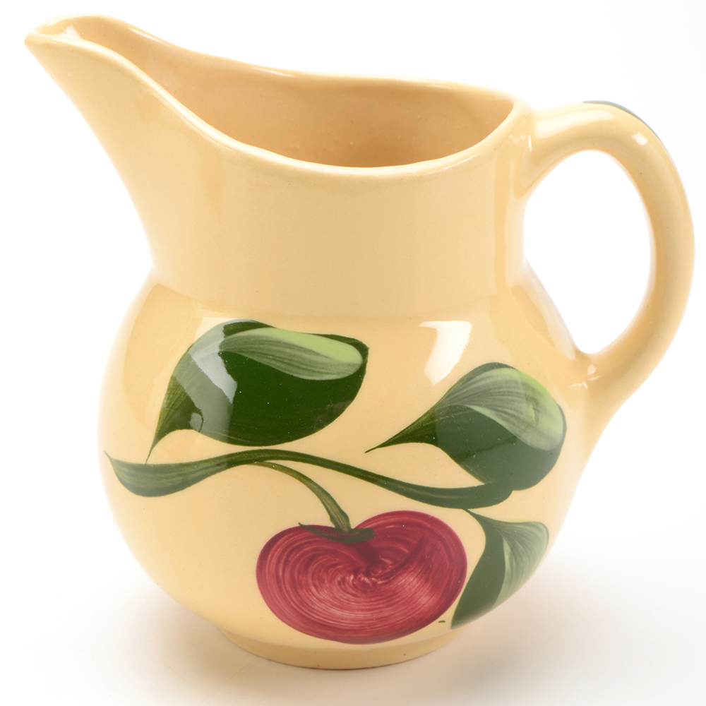 Pair of Watts Pottery Pitchers