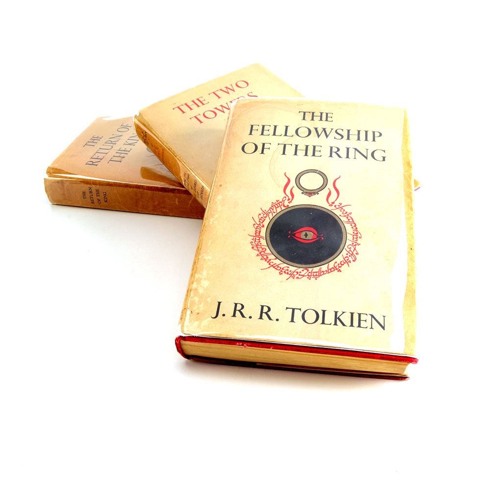 Vintage "Lord of the Rings" Trilogy in Hardcover