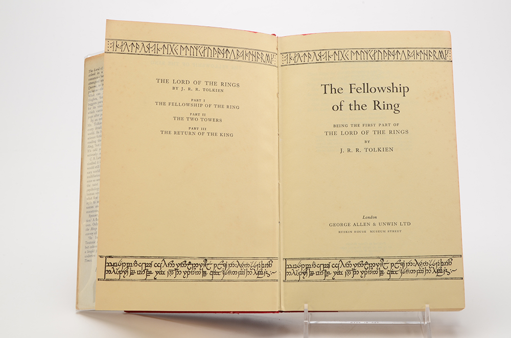 Vintage "Lord of the Rings" Trilogy in Hardcover