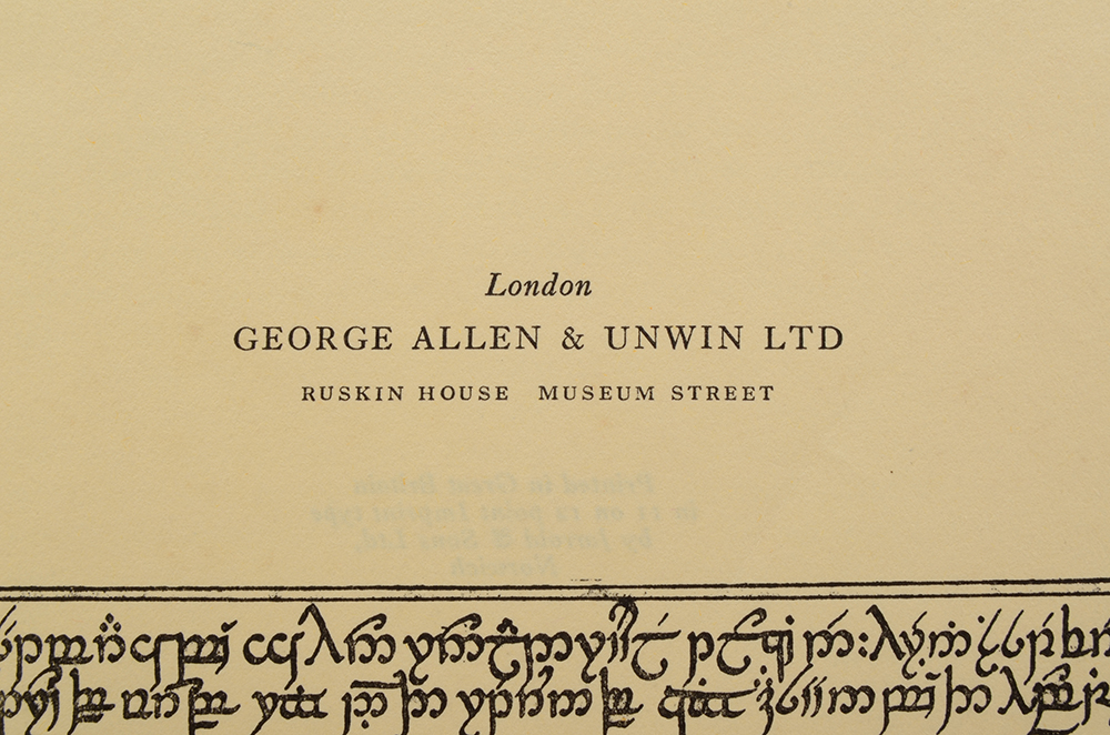 Vintage "Lord of the Rings" Trilogy in Hardcover