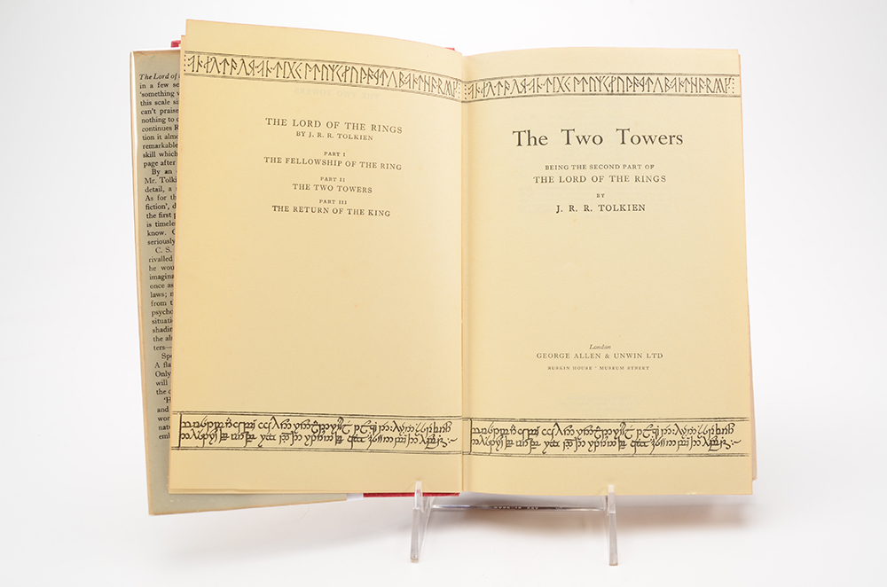 Vintage "Lord of the Rings" Trilogy in Hardcover