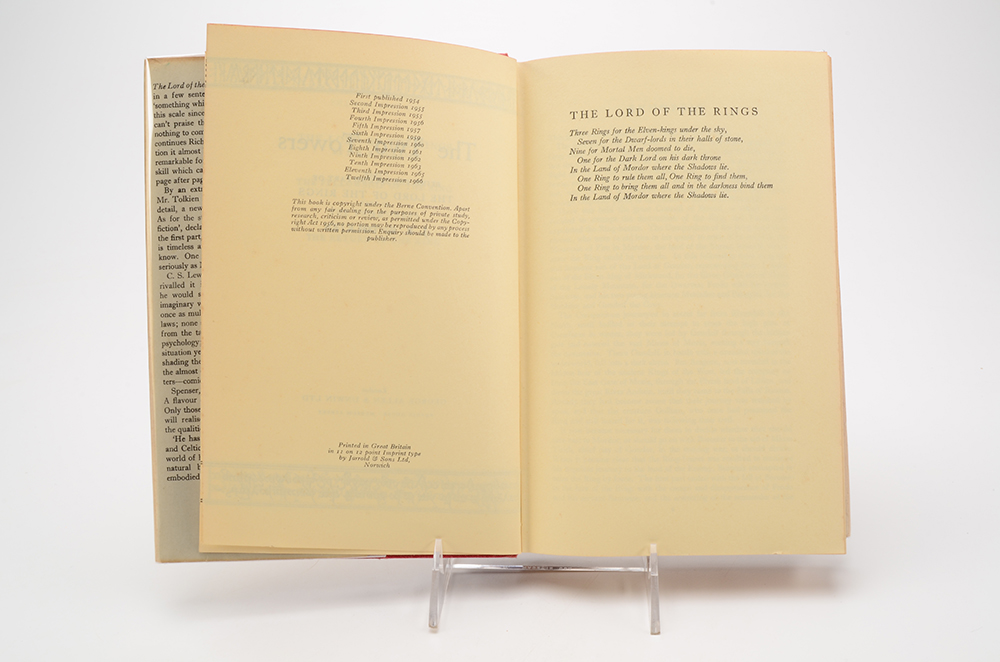 Vintage "Lord of the Rings" Trilogy in Hardcover