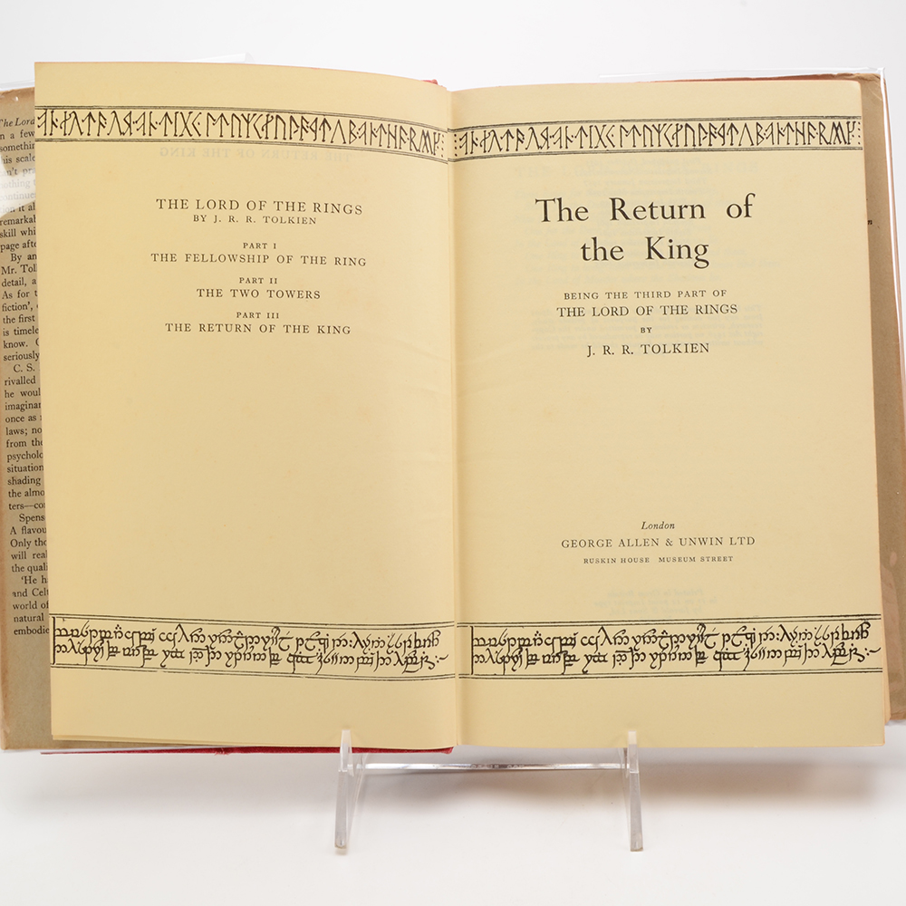 Vintage "Lord of the Rings" Trilogy in Hardcover