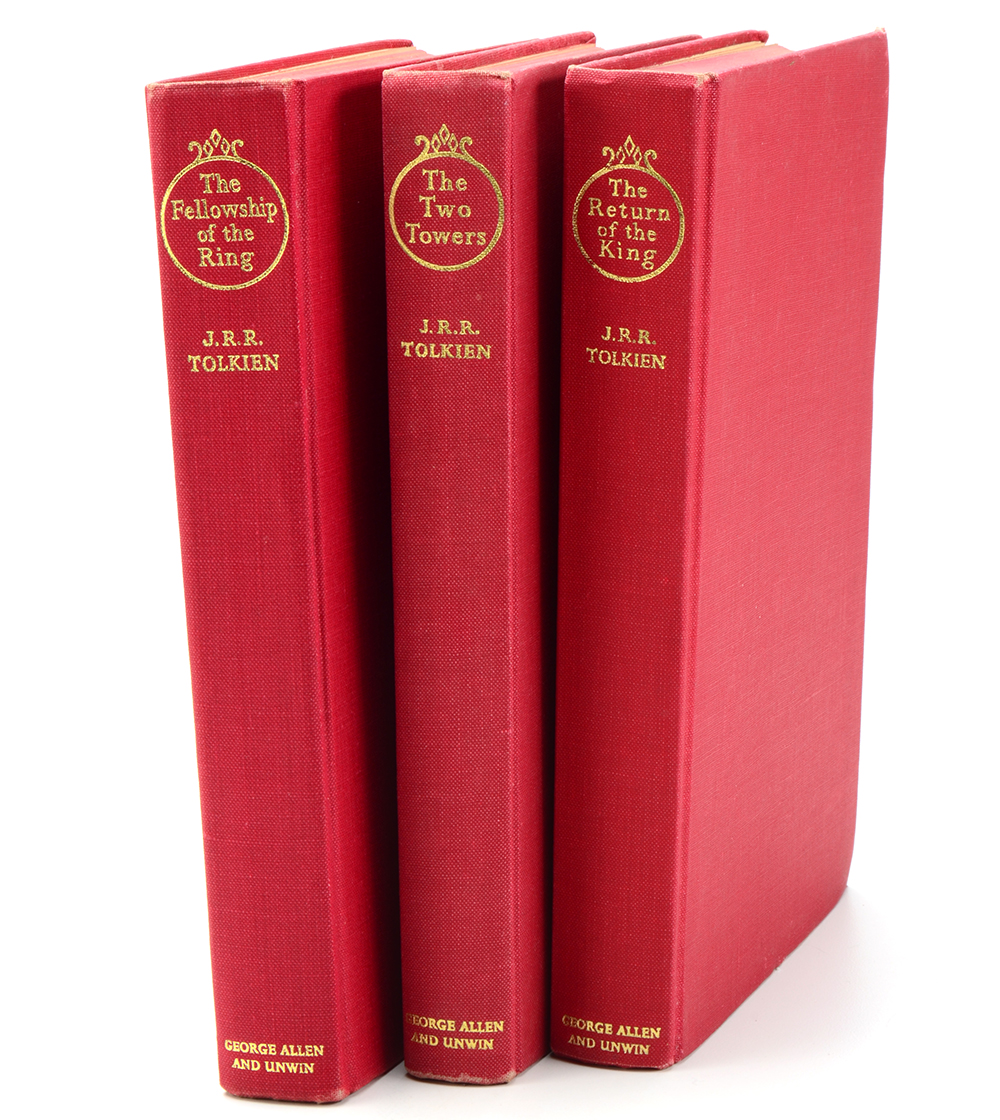 Vintage "Lord of the Rings" Trilogy in Hardcover