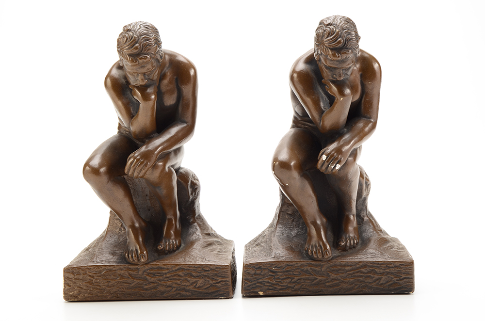 Esco "The Thinkers" Bookends