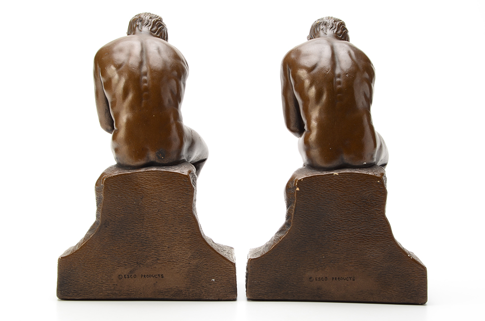 Esco "The Thinkers" Bookends