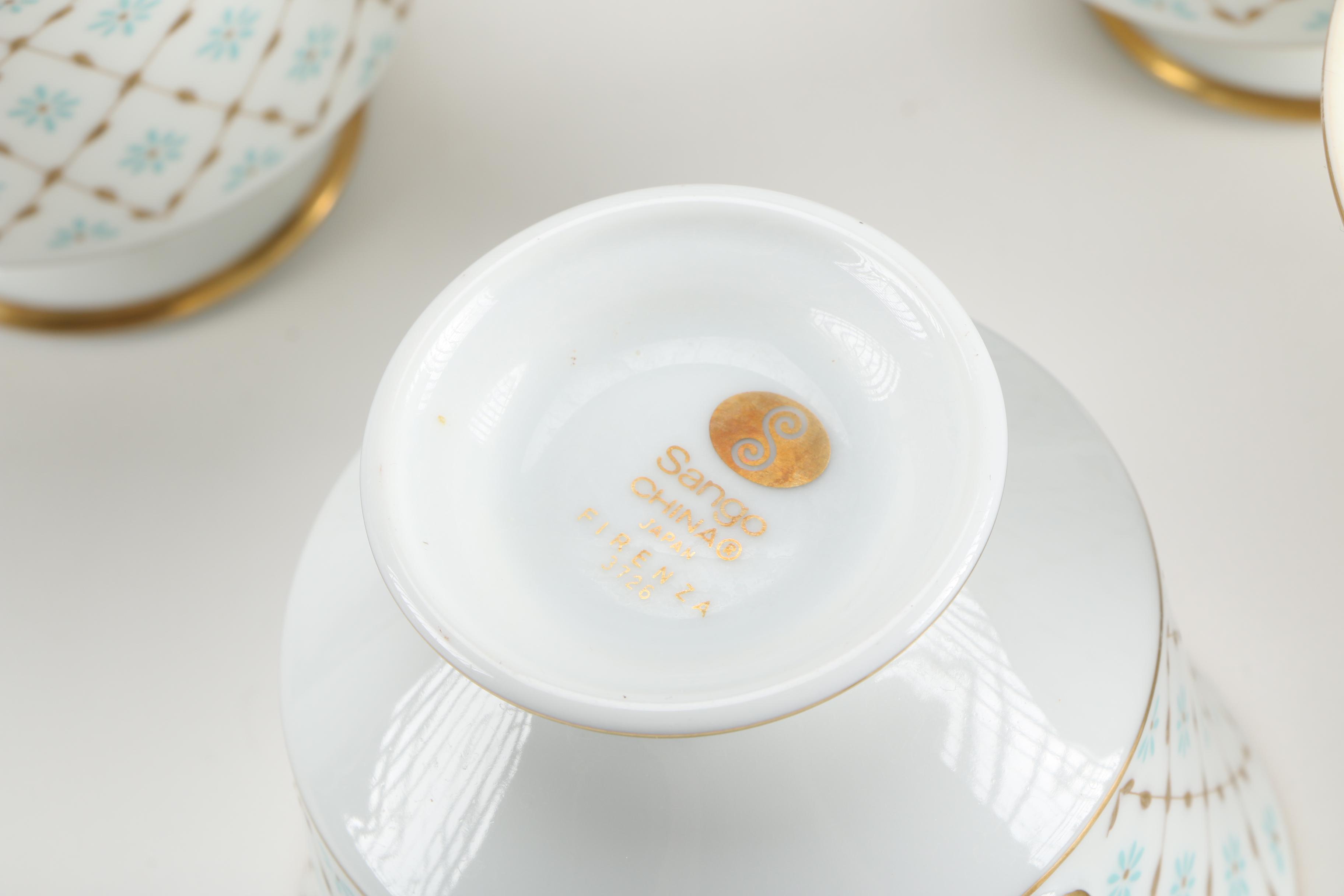 Sango "Firenza" Tea Chinaware