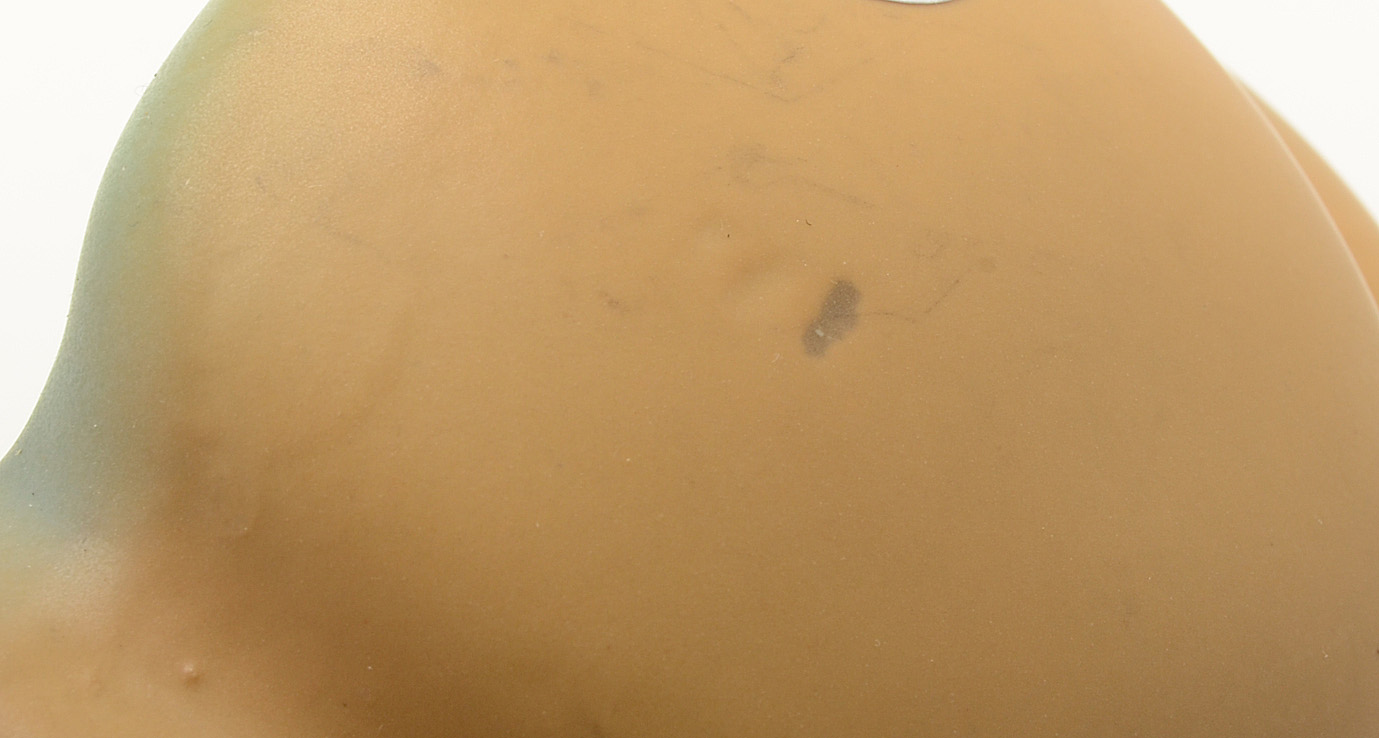 Van Briggle Console Bowl with Flower Frog