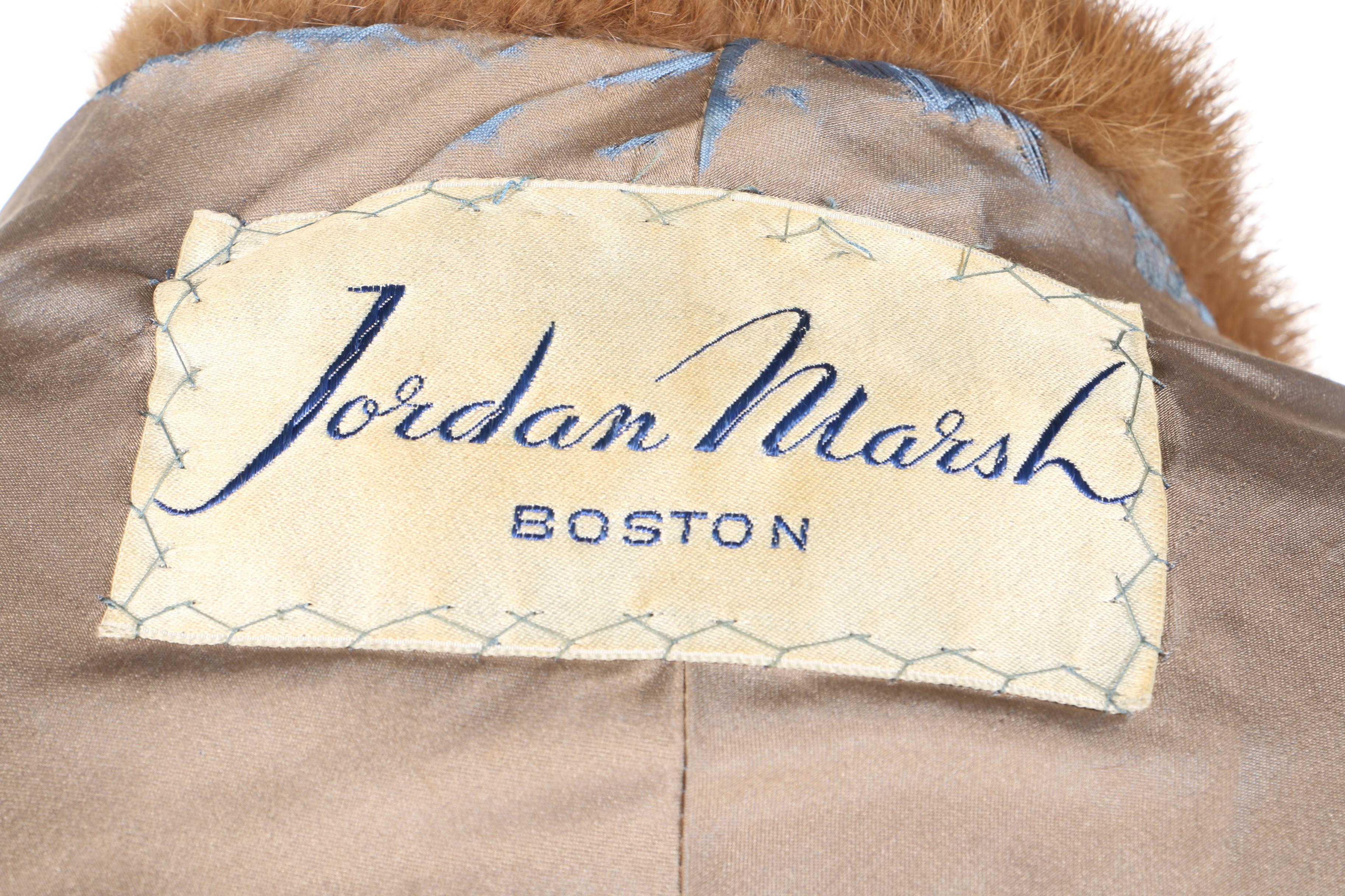 Jordan Marsh Mink Fur Stole