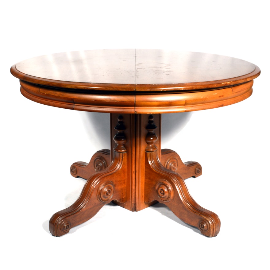 Circa 1900 Victorian Pedestal Table