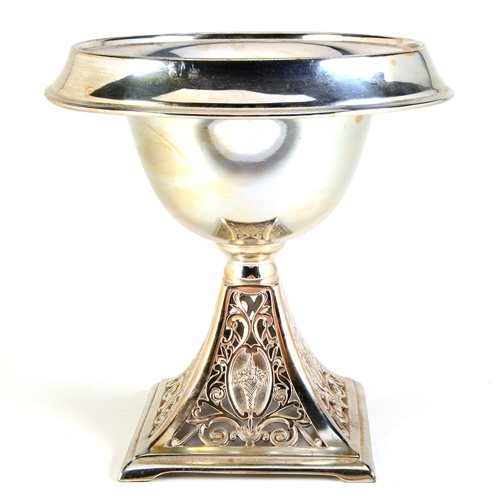 Two Silver-Plate Hollowware Items