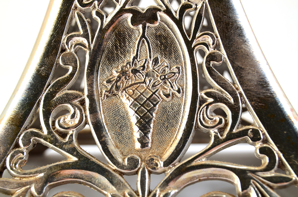 Two Silver-Plate Hollowware Items