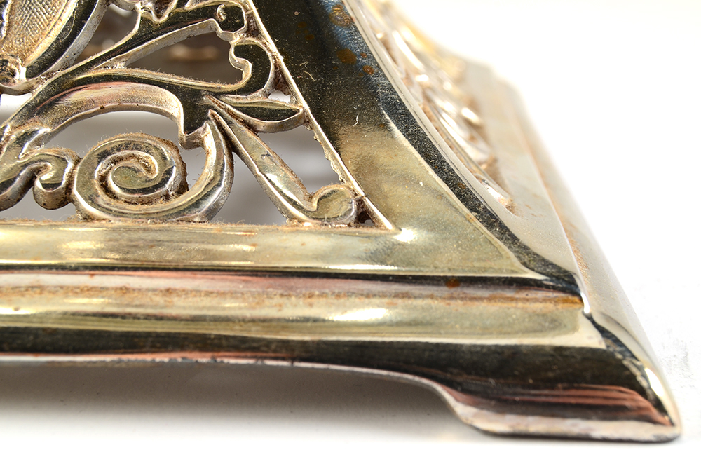 Two Silver-Plate Hollowware Items