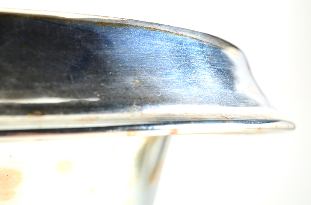 Two Silver-Plate Hollowware Items