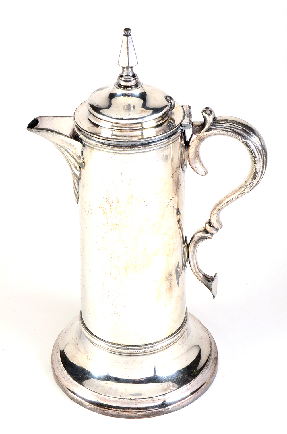 Two Silver-Plate Hollowware Items