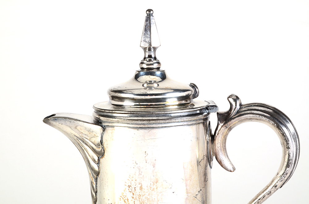 Two Silver-Plate Hollowware Items