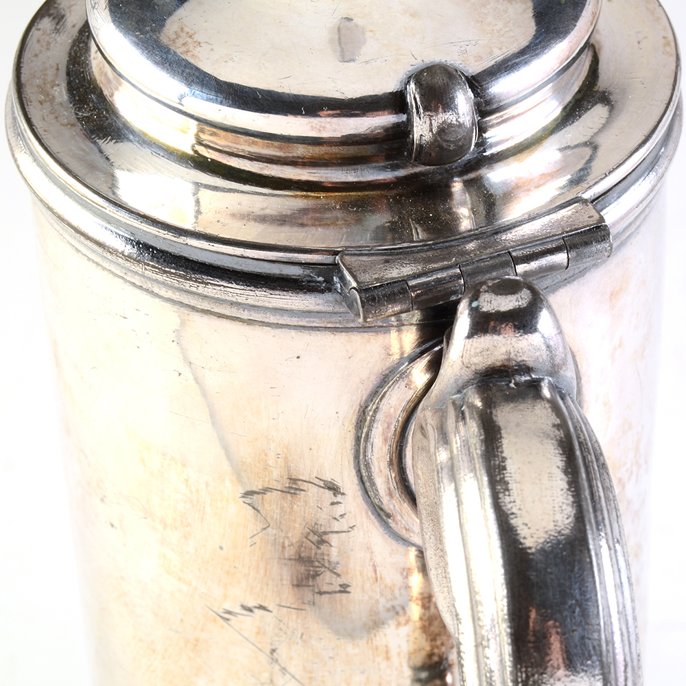 Two Silver-Plate Hollowware Items