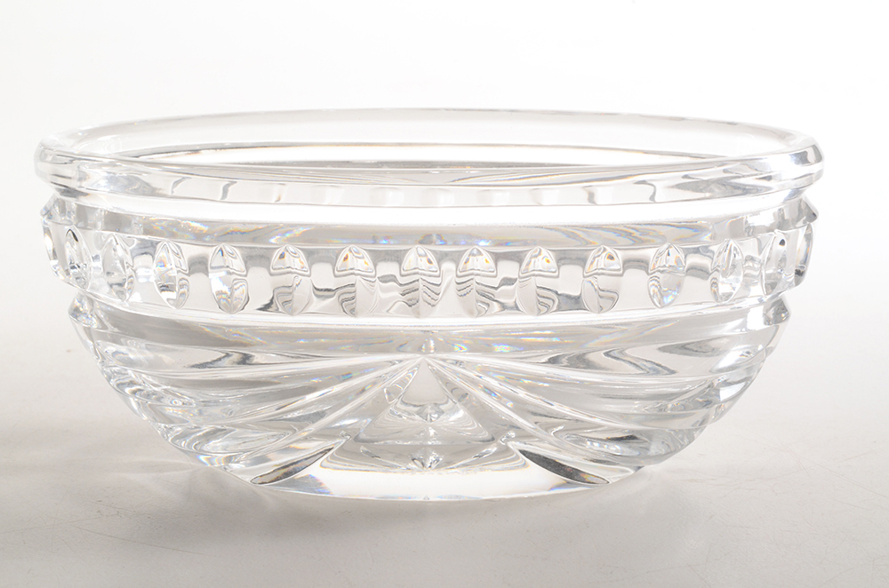 Waterford Tankard and Oval Dish