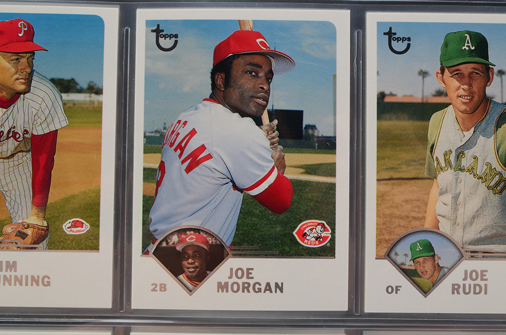 Binders of Baseball Cards