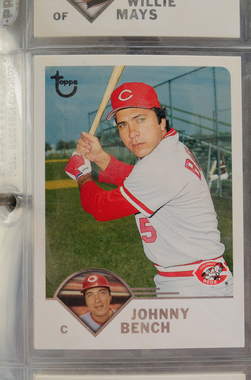 Binders of Baseball Cards