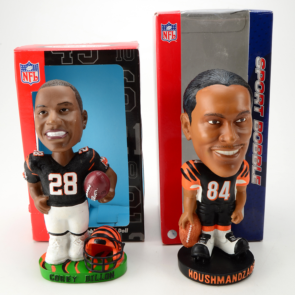 Bengals and Reds Bobbleheads