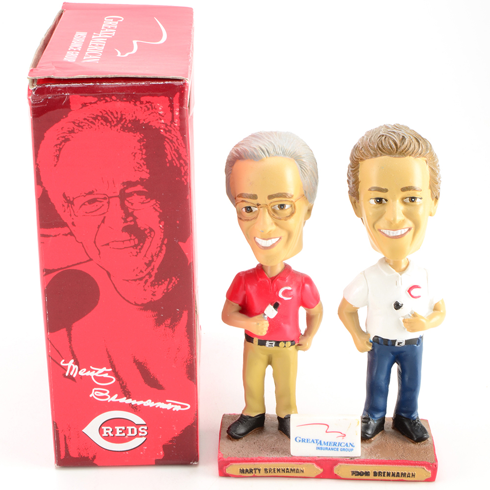 Bengals and Reds Bobbleheads