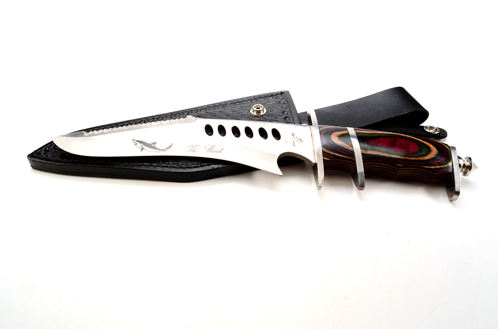 Frost Cutlery Bowie Knives - "The Shark" & "Buffalo Skinner"