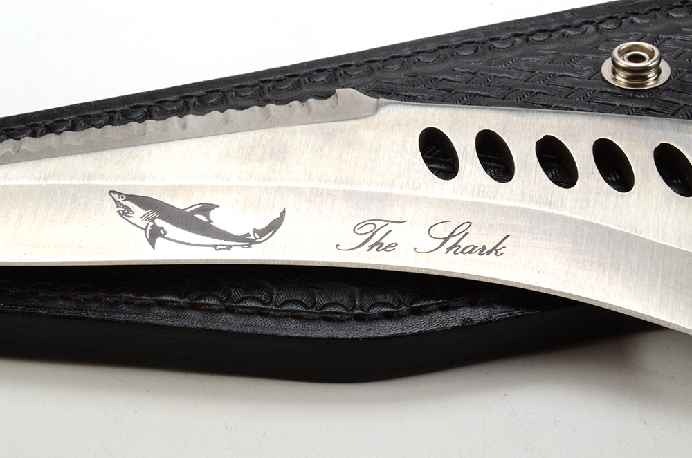 Frost Cutlery Bowie Knives - "The Shark" & "Buffalo Skinner"
