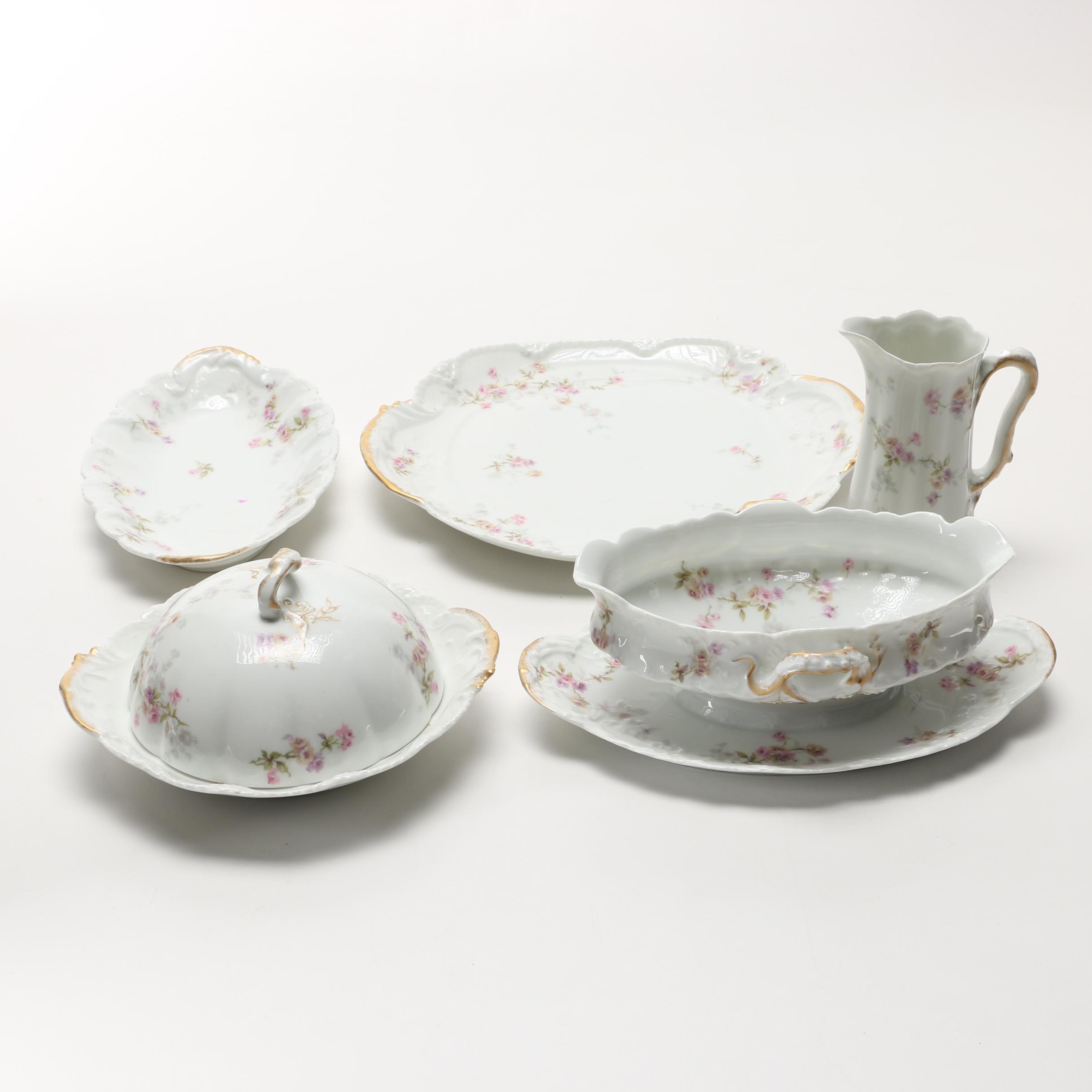 Antique Haviland Limoges Porcelain Tablewares