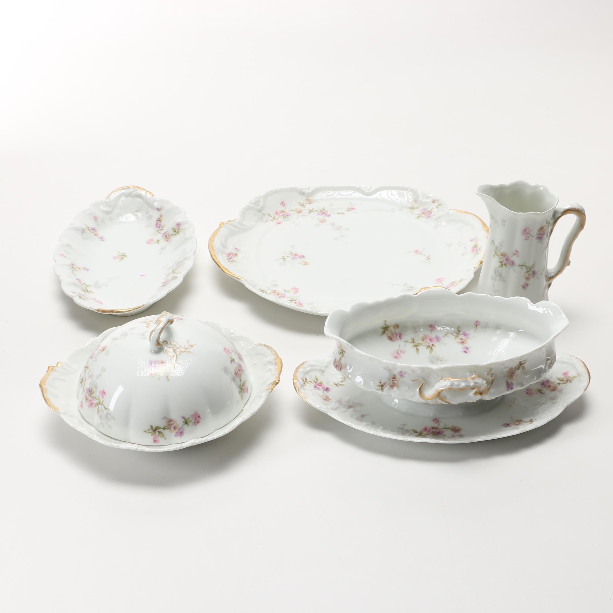 Antique Haviland Limoges Porcelain Tablewares