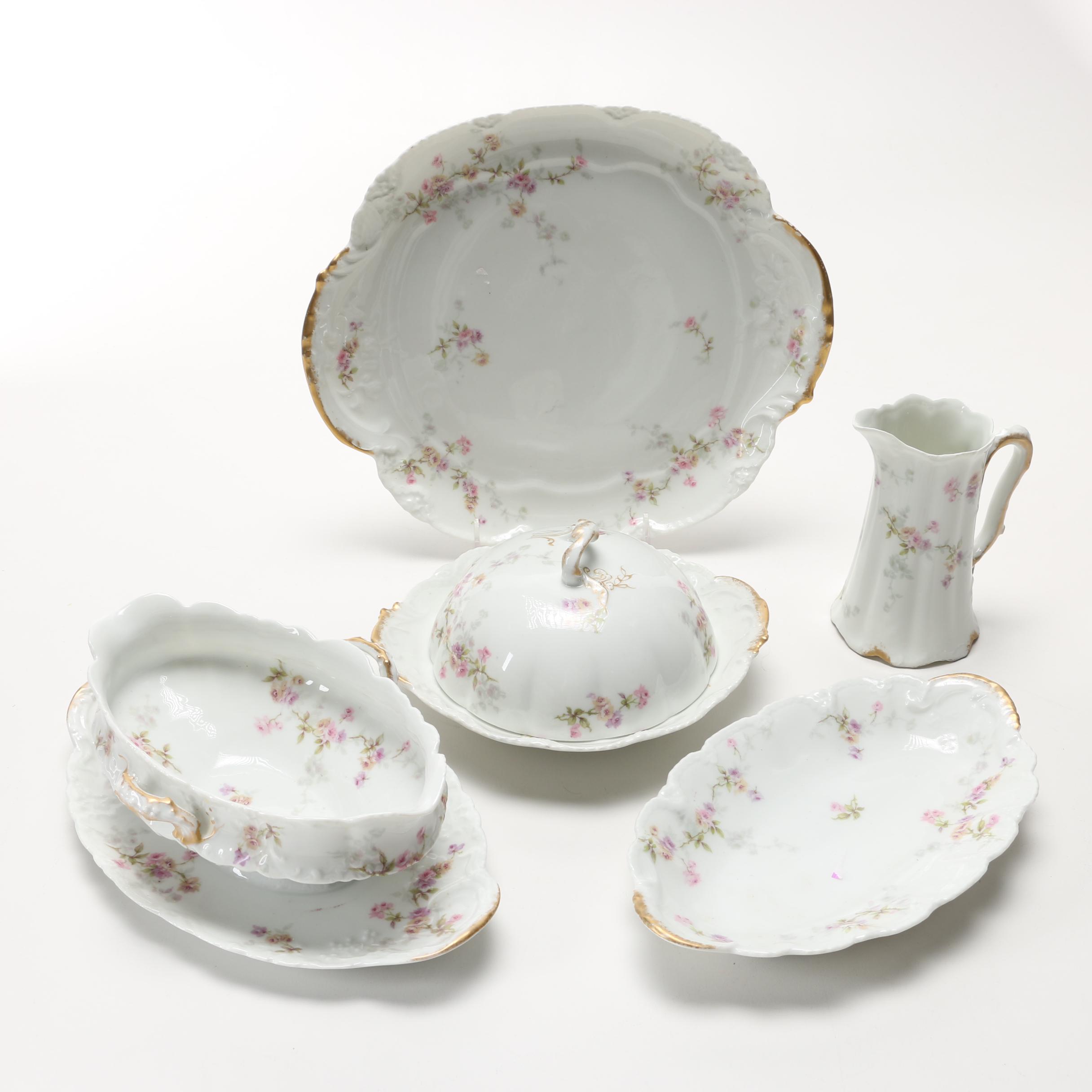 Antique Haviland Limoges Porcelain Tablewares