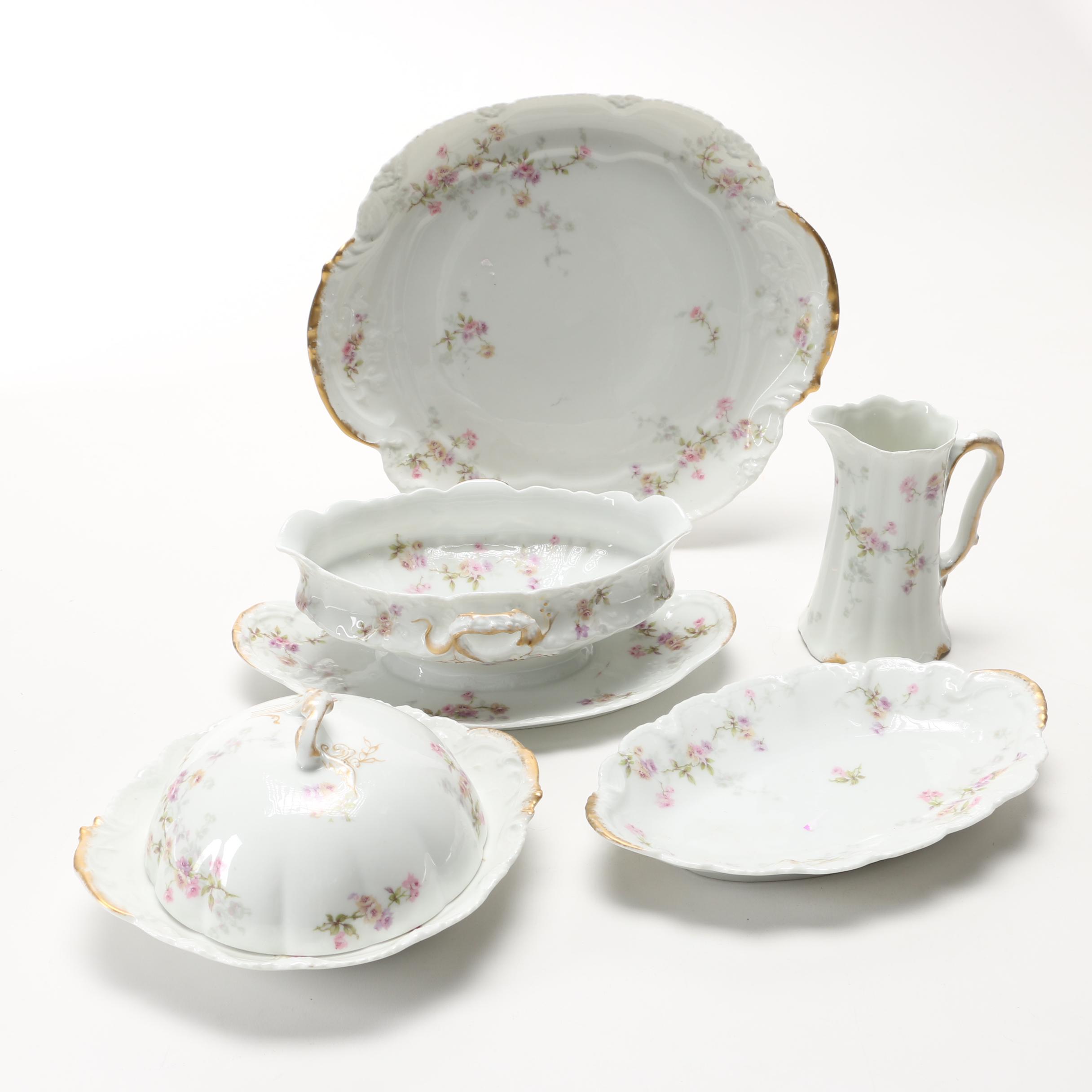 Antique Haviland Limoges Porcelain Tablewares