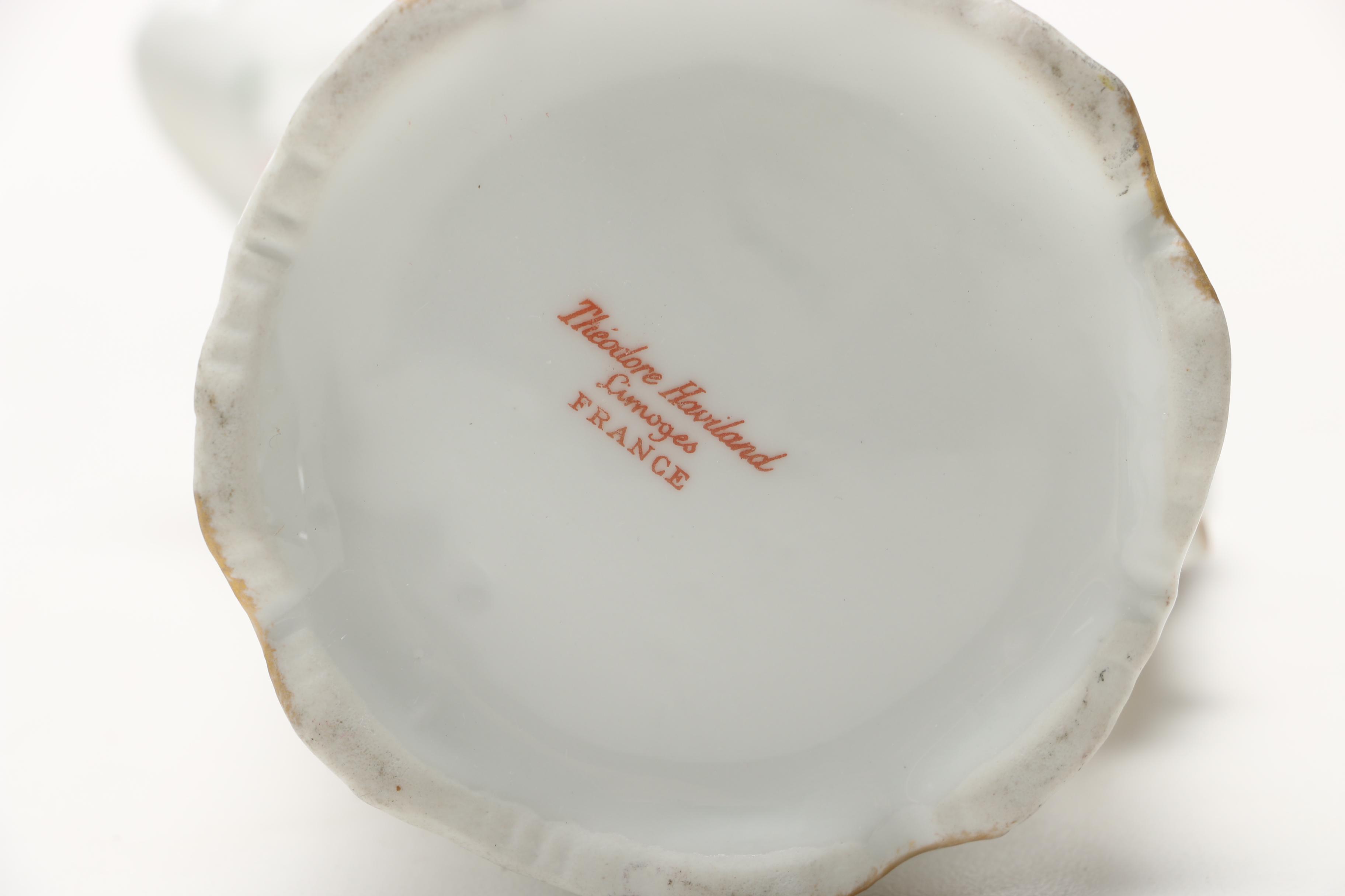 Antique Haviland Limoges Porcelain Tablewares