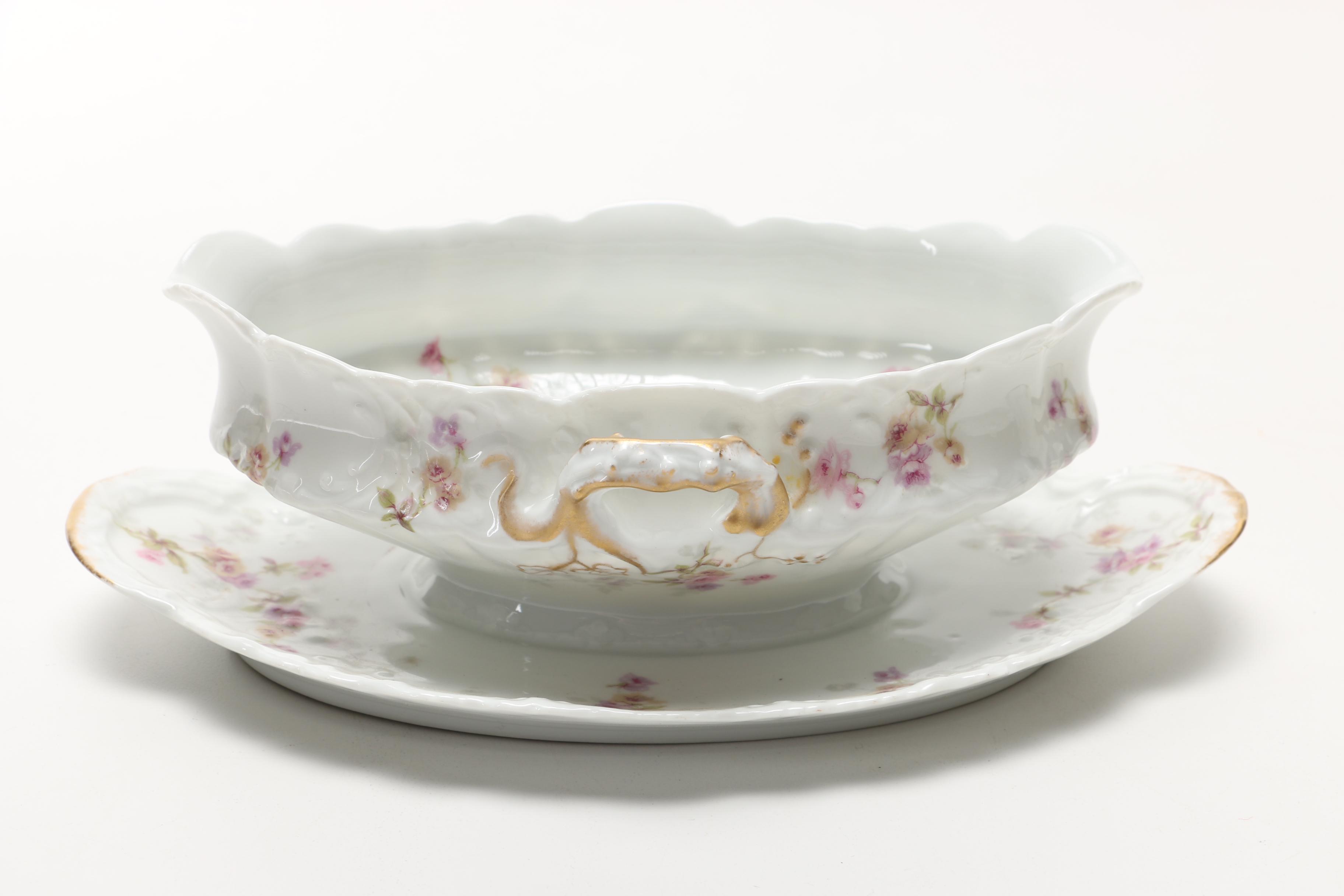 Antique Haviland Limoges Porcelain Tablewares