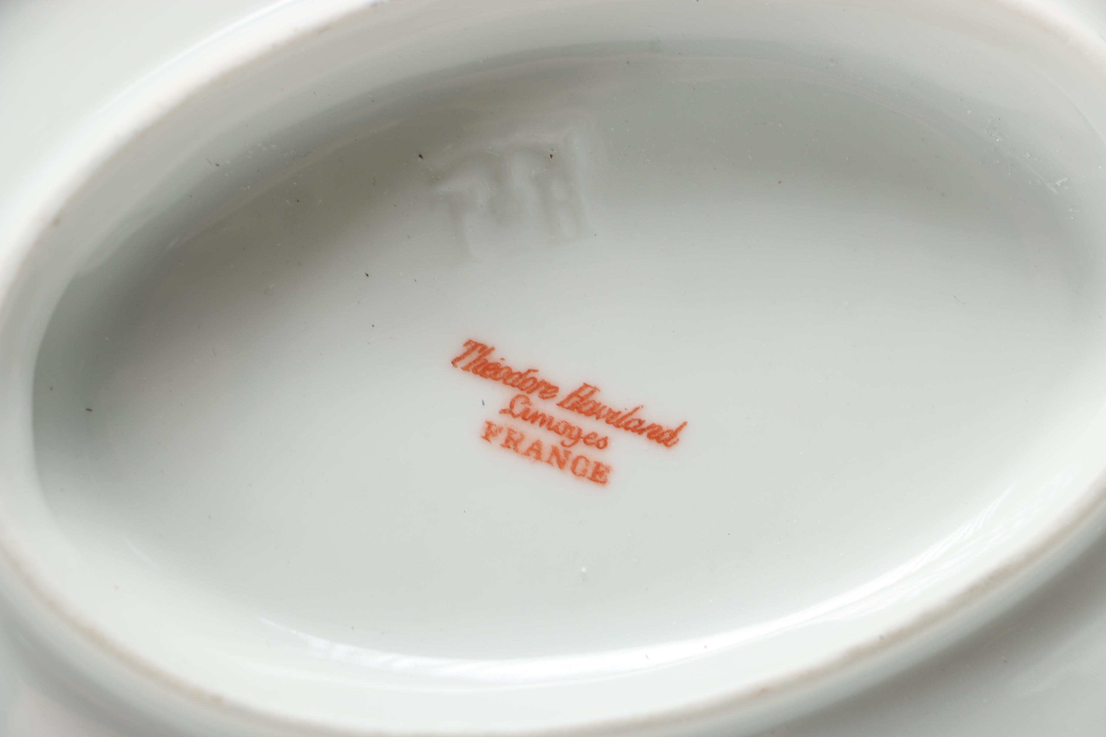 Antique Haviland Limoges Porcelain Tablewares