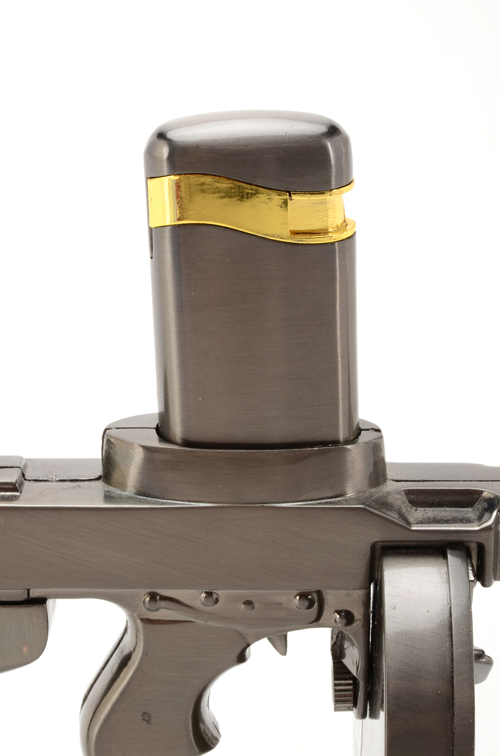 Gangster Style "Thompson" Machine Gun Lighter Holder