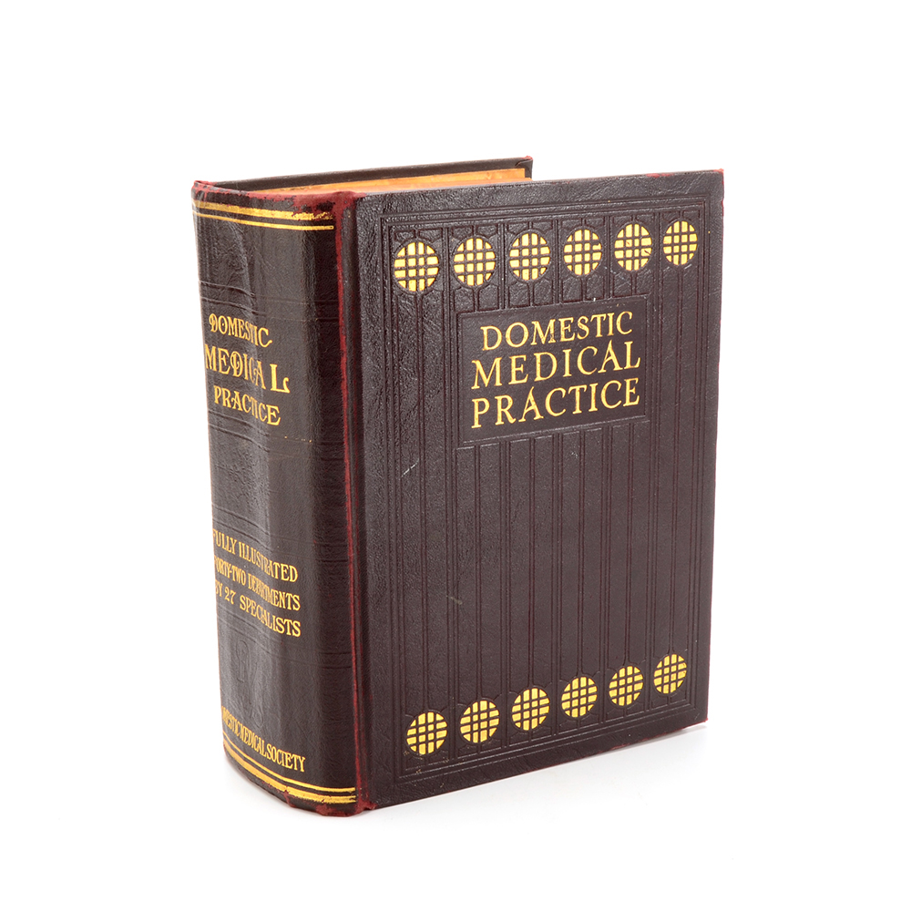 1930 "Domestic Medical Practice" in Hardcover