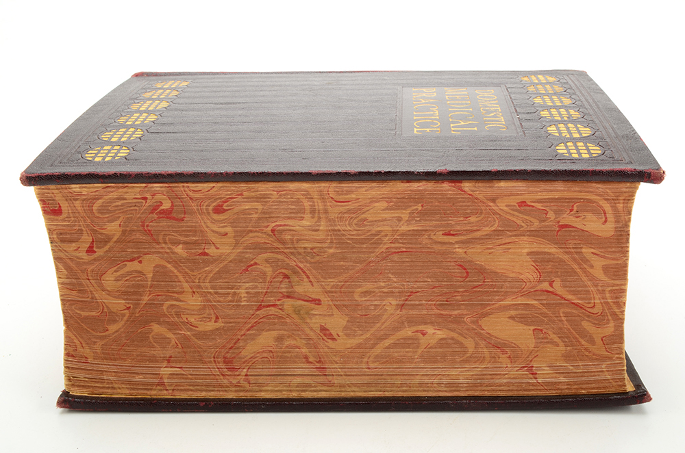 1930 "Domestic Medical Practice" in Hardcover