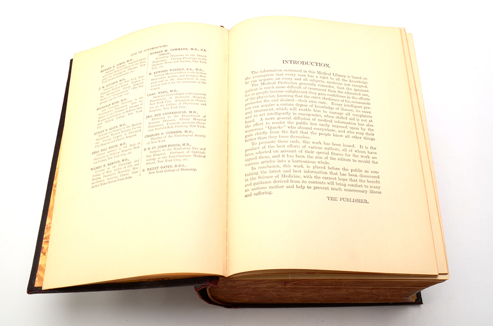 1930 "Domestic Medical Practice" in Hardcover