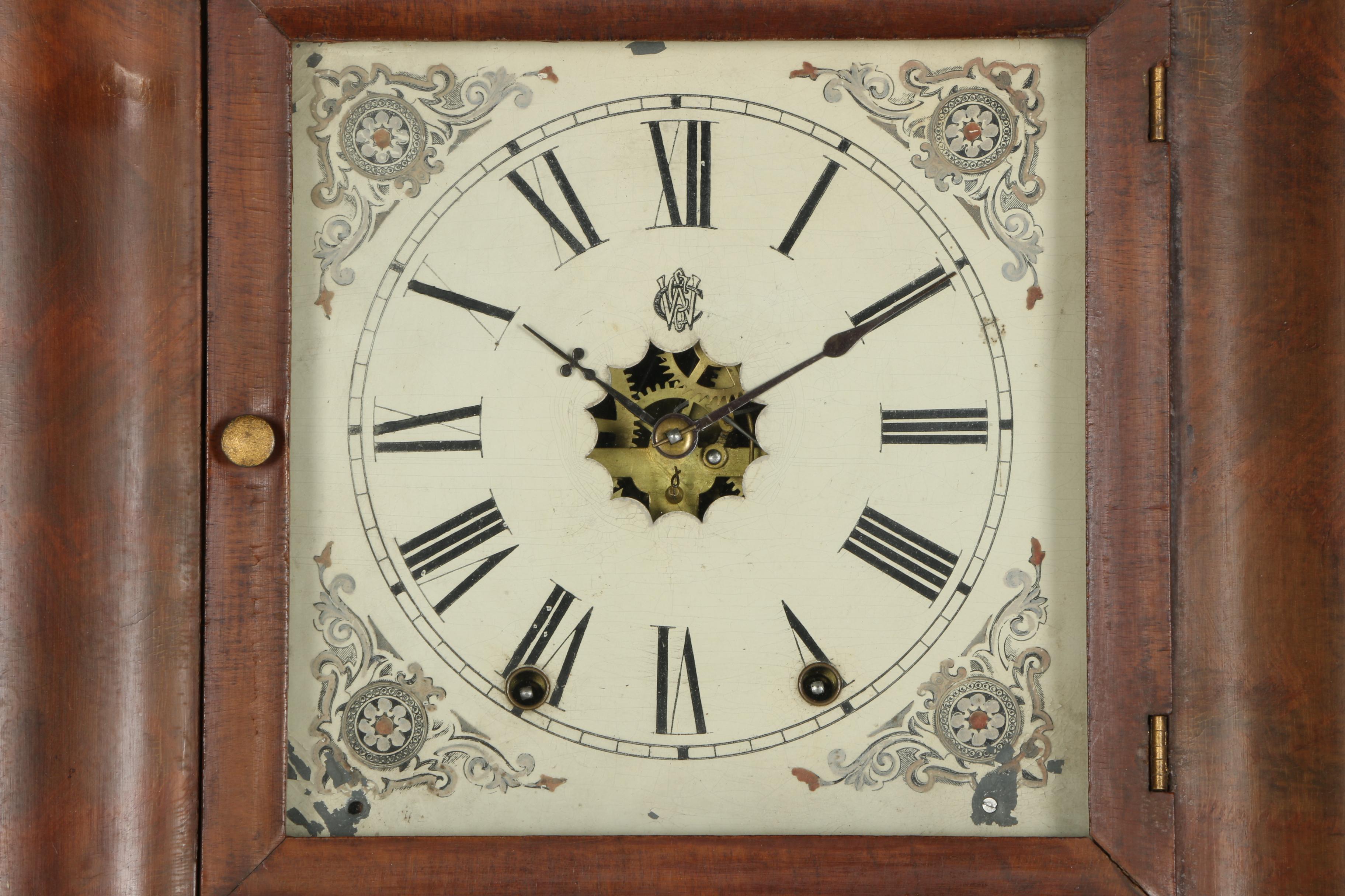 Antique Waterbury Ogee Clock