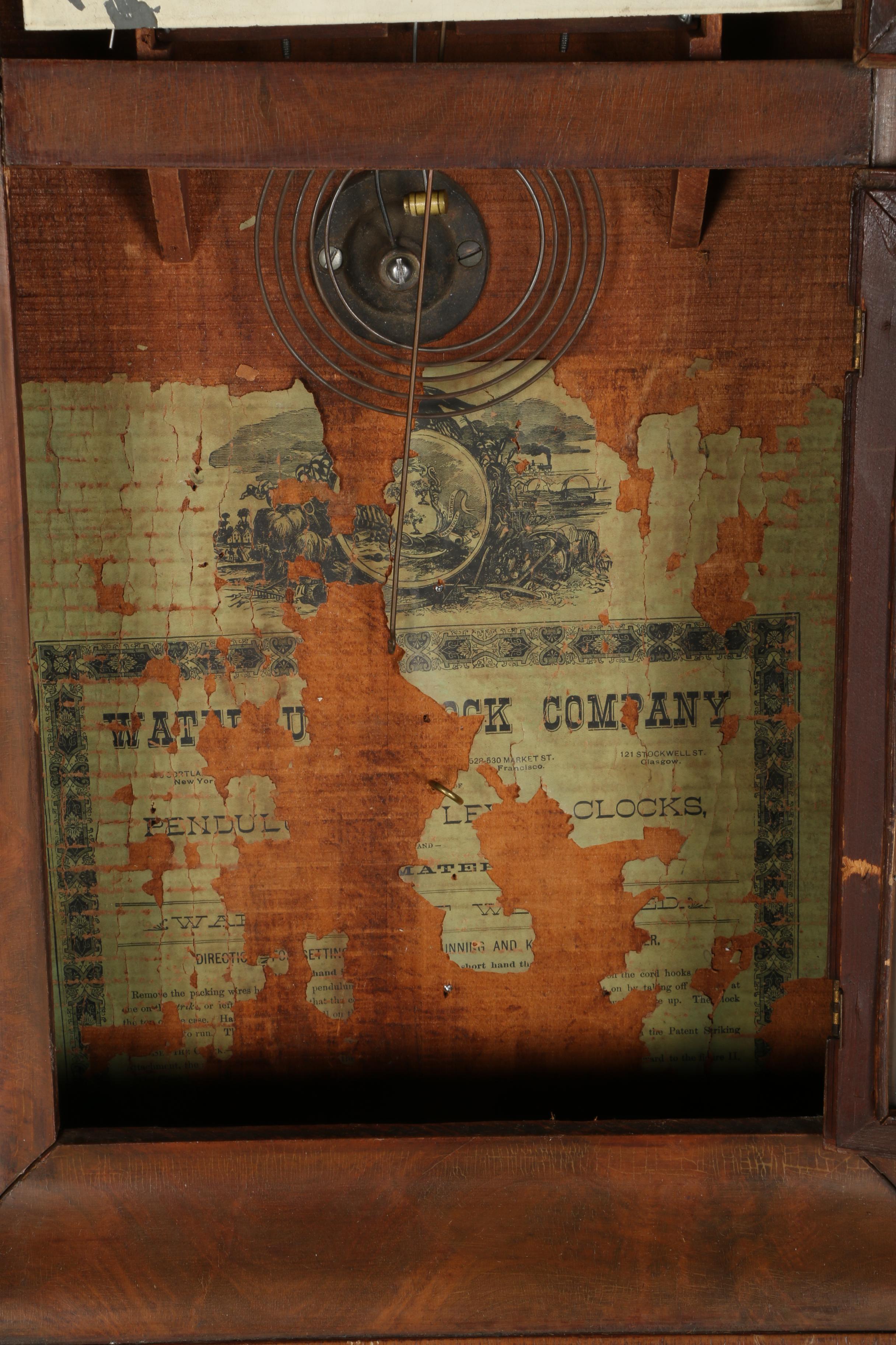 Antique Waterbury Ogee Clock