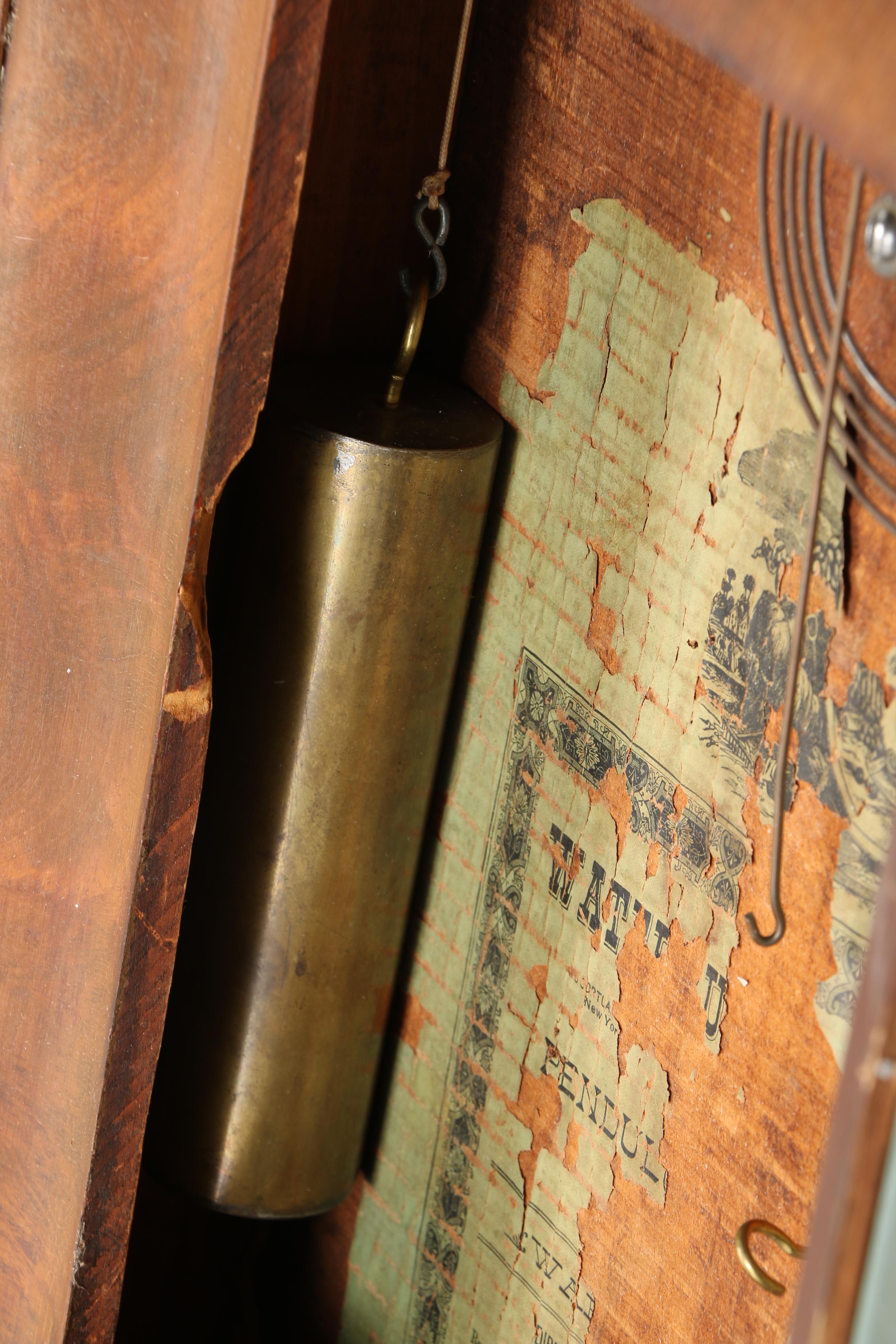 Antique Waterbury Ogee Clock