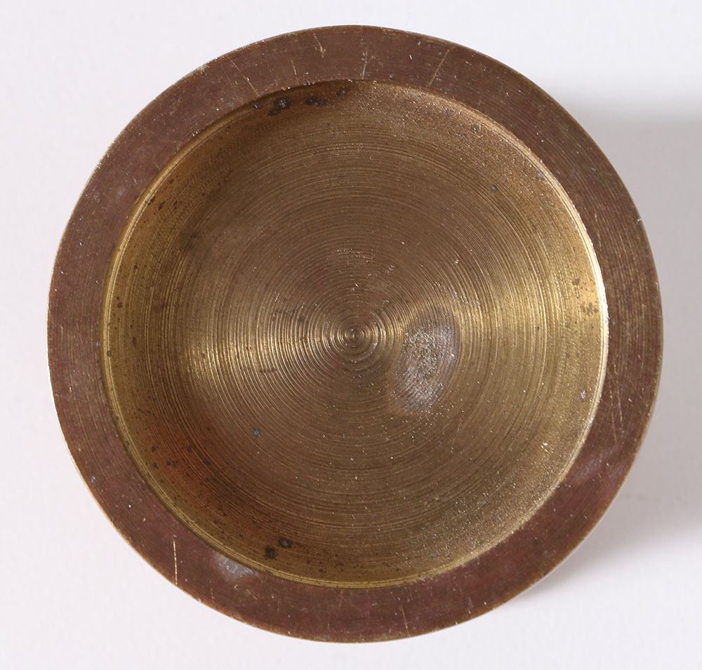 Brass Inkwells and Other Desk Accessories